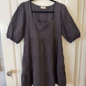 Altar'd State denim mini dress size L